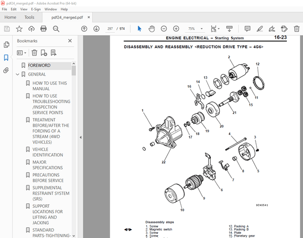 Mitsubishi 1997-1999 L200 Workshop Manual – PDF DOWNLOAD