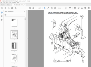 Tadano Crane TM-Z500 31042010090A FRAME STD,REMOTE-RADIO CONT Parts Manual - PDF DOWNLOAD