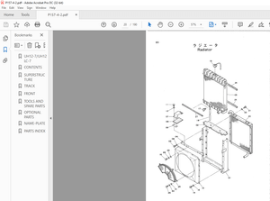Hitachi Hydraulic Excavator UH12-7 UH12LC-7 Parts List Manual(P157-4-2) – PDF DOWNLOAD