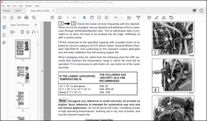 Volvo Penta 30GSMEFS- DPX415XEFS Engine Components Workshop Manual_19687085 – PDF DOWNLOAD