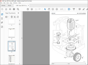 Still CSR 12 ac – CSR 16 ac Spare Parts List Manual – PDF DOWNLOAD