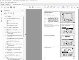 Ammann ASC 130 Single Drum Roller Operating Manual 3001329 - PDF