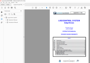 Fantuzzi Reggiane STACKER CS4550 RS506070 System Logicontrol+Powertronic OPERATOR MANUAL  – PDF  