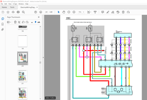 Toyota LEXUS 2000 LX 470 Electrical Wiring Diagram Manual - PDF DOWNLOAD