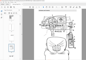 Bomag Single drum roller BW 213 D-4 Operating instructions Manual SN10158250 – PDF DOWNLOAD