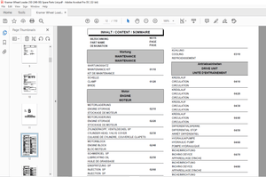 KRAMER Allred Wheel loader 250 Spare Parts List Manual – PDF DOWNLOAD