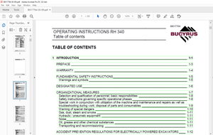 Cat 6060, 6060AC FS Hydraulic Shovel Operation and Maintenance Manual BI017764 – PDF DOWNLOAD