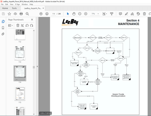 LEEBOY 8816 CONVEYOR PAVER Operations, Service &amp; Parts Manual 981620 PDF DOWNLOAD