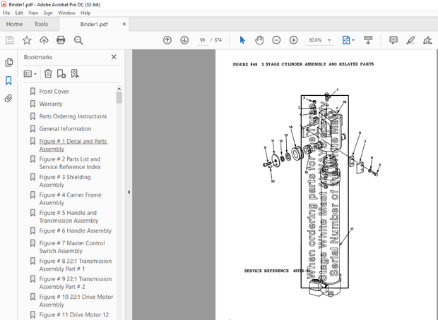 BT Forklift SN 20 30 40 Electric Walkie Straddle Stacker Truck Parts Manual – PDF DOWNLOAD