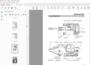 Hyundai R110-7 Crawler Excavator Operator’s Manual 2023 – PDF DOWNLOAD