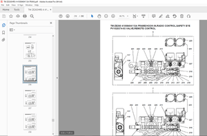 Tadano Crane TM-ZE260 41008404113A FRAME/HOOK-IN,RADIO CONTROL,SAFETY EYE Parts Manual - PDF DOWNLOA