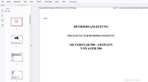MZ SILVERSTAR 500 GESPANN VOYAGER 500 ERGANZUNG ZUR BETRIEBSANLEITUNG - PDF DOWNLOAD