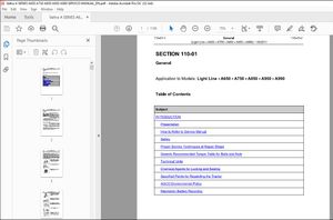 Valtra Series Light Line A650 A750 A850 A950 A990 Service Manual – PDF DOWNLOAD