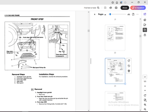 Isuzu NHR NKR NPR NQR NPS Frame &amp; Cab Workshop Manual LGFRM-WE-461 - PDF DOWNLOAD