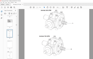 Pottinger Tractor Mower NOVACAT 351 F Spare parts list Manual – PDF DOWNLOAD