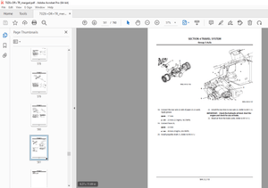 KCM 70Z6 WHEEL LOADER Shop Manual Serial No.70C7-0101 and up -PDF DOWNLOAD