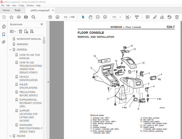 Mitsubishi Pajero Pinin 1999 Workshop Manual – PDF DOWNLOAD