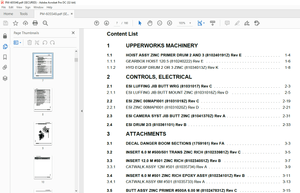 Manitowoc MLC300 Crane Luffing Jib Parts Manual SN 605548 PDF