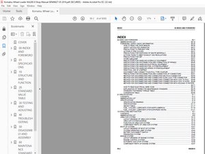 Komatsu WA200-8 Wheel Loader Shop Manual SEN06627-05 – PDF DOWNLOAD