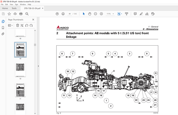 AGCO NA RTA series tractors Technician Service Book Workshop Service Manual – PDF DOWNLOAD