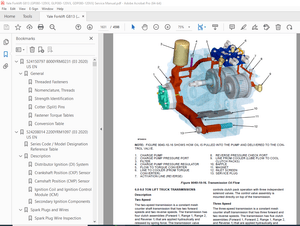 Yale Forklift G813 (GP080-120VX, GLP080-120VX, GDP080-120VX) Service Manual PDF