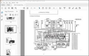Gehl Z45 450Z Compact Excavator Service Manual 50940111 – PDF DOWNLOAD