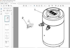 STILL STED Forklift CX-T Tractor Spare Parts List Manual – PDF DOWNLOAD