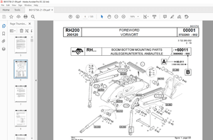 Cat 6050 FS Hydraulic Shovel Spare Parts Manual BI015758 – PDF DOWNLOAD