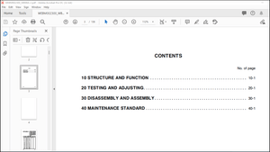 Komatsu WB98A-2 Backhoe Loader Shop Manual WEBM002300 – PDF DOWNLOAD