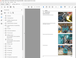 Ammann ARS 70 Single Drum Roller Workshop Manual 3001289 PDF