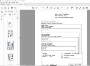 Pottinger Tractor Mower NOVACAT 352 ED-RC Spare parts list Manual – PDF DOWNLOAD