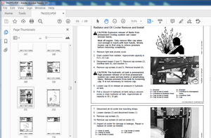 JOHN DEERE 27C 35C ZTS EXCAVATOR REPAIR SERVICE MANUAL PDF DOWNLOAD