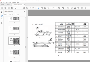 Hangcha J Series 4 Wheel Electric Forklift Truck 4-5t Parts Manual - PDF DOWNLOAD 