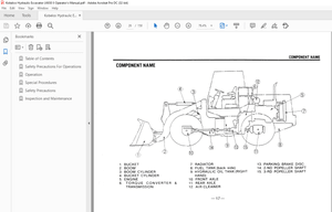 Kobelco LK650 II Hydraulic Excavator Operator’s Manual – PDF DOWNLOAD