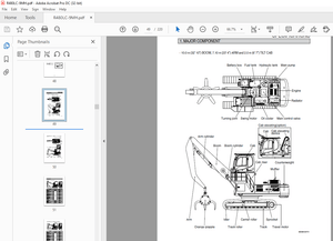 Hyundai R480LC-9MH Hydraulic Excavator Operator&#x27;s Manual 2023 - PDF