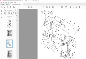 Gehl 80 Series 2480 2580 2680 2780 2880 Variable Chamber Round Balers Parts Manual 918096 – PDF 