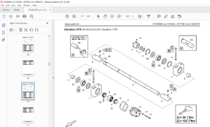 Ammann STV6000E sn 3103548 – AFT700-3 sn LG003575 Parts Manual PDF