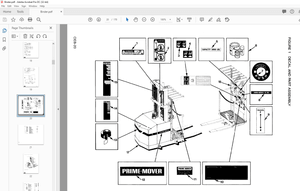 BT Prime-Mover Forklift OE-30B SERIES TRUCKS Parts Manual 