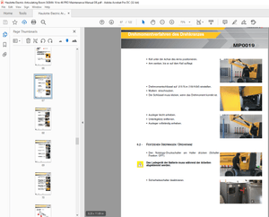 Haulotte Forklift SIGMA 16 – SIGMA 46 Wartungshandbuch  – PDF DOWNLOAD