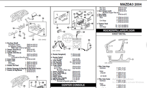 Mazda 3 Parts Manual Catalog 2004 – DOWNLOAD