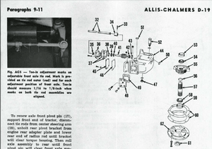 Allis Chalmers D19 D-19 Diesel Tractor Complete Service Repair Shop Manual PDF MANUAL