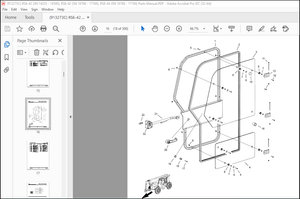 Gehl RS6-42 RS8-42 RS8-44 Telescopic Handlers Parts Manual 913273 – PDF DOWNLOAD
