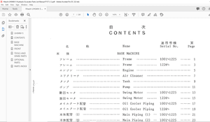 Hitachi UH04M-5 Hydraulic Excavator Parts List Manual P157-2-2 – PDF DOWNLOAD