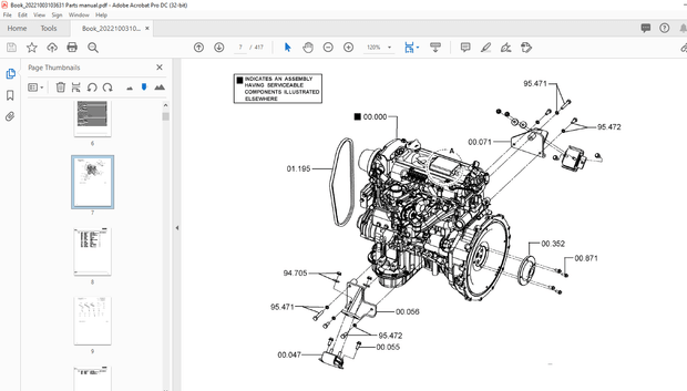 Crown Forklift IC Hamech V34 Parts Manual – PDF DOWNLOAD