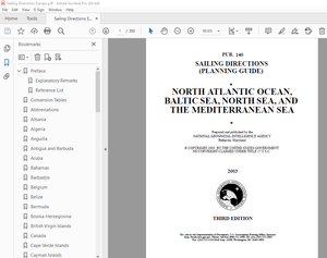 Sailing Directions Europe - PDF DOWNLOAD