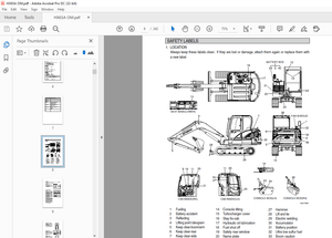 Hyundai HX65A Crawler Excavator Operator’s Manual 2023 – PDF DOWNLOAD