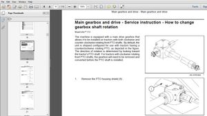 New Holland MegaCutter 512 530 Tractor Mounted Disc Mower Conditioner Service Manual