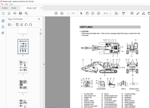 Hyundai R360LC-7 Crawler Excavator Operator’s Manual 2023 – PDF DOWNLOAD