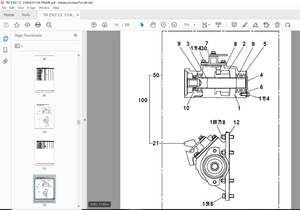 Tadano Crane TM-Z500 31042010110A FRAME/STD,REMOTE-RADIO CONT Parts Manual - PDF DOWNLOAD