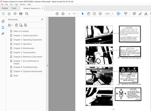 Kobelco SK200 V SK200LC V Hydraulic Excavator Shop Manual S5YN0008E – PDF DOWNLOAD